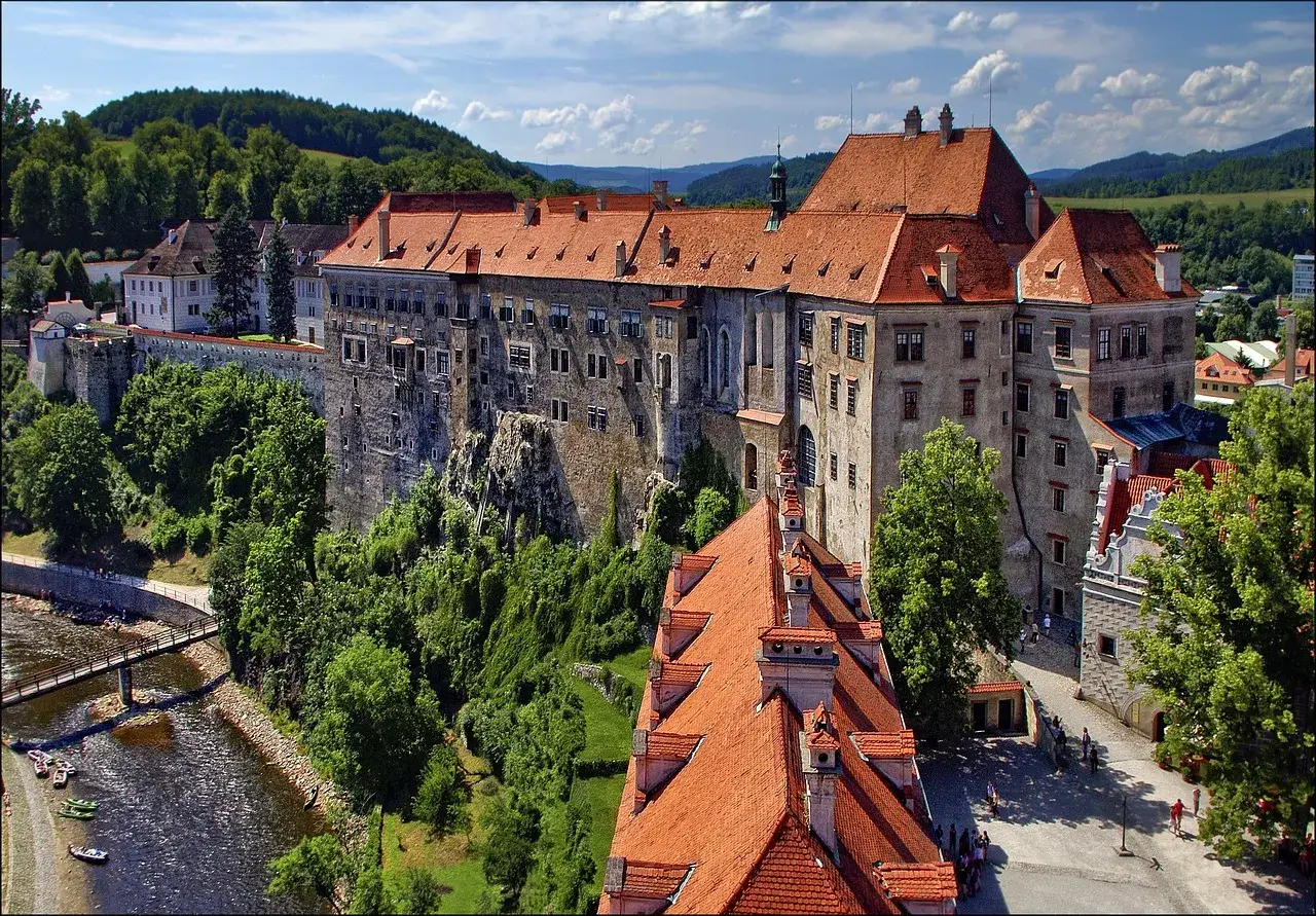 Czeski Krumlow zamek