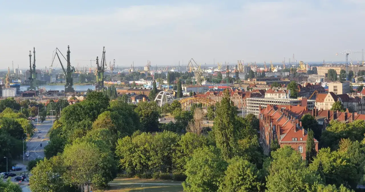 Gdańsk Główne Miasto panorama