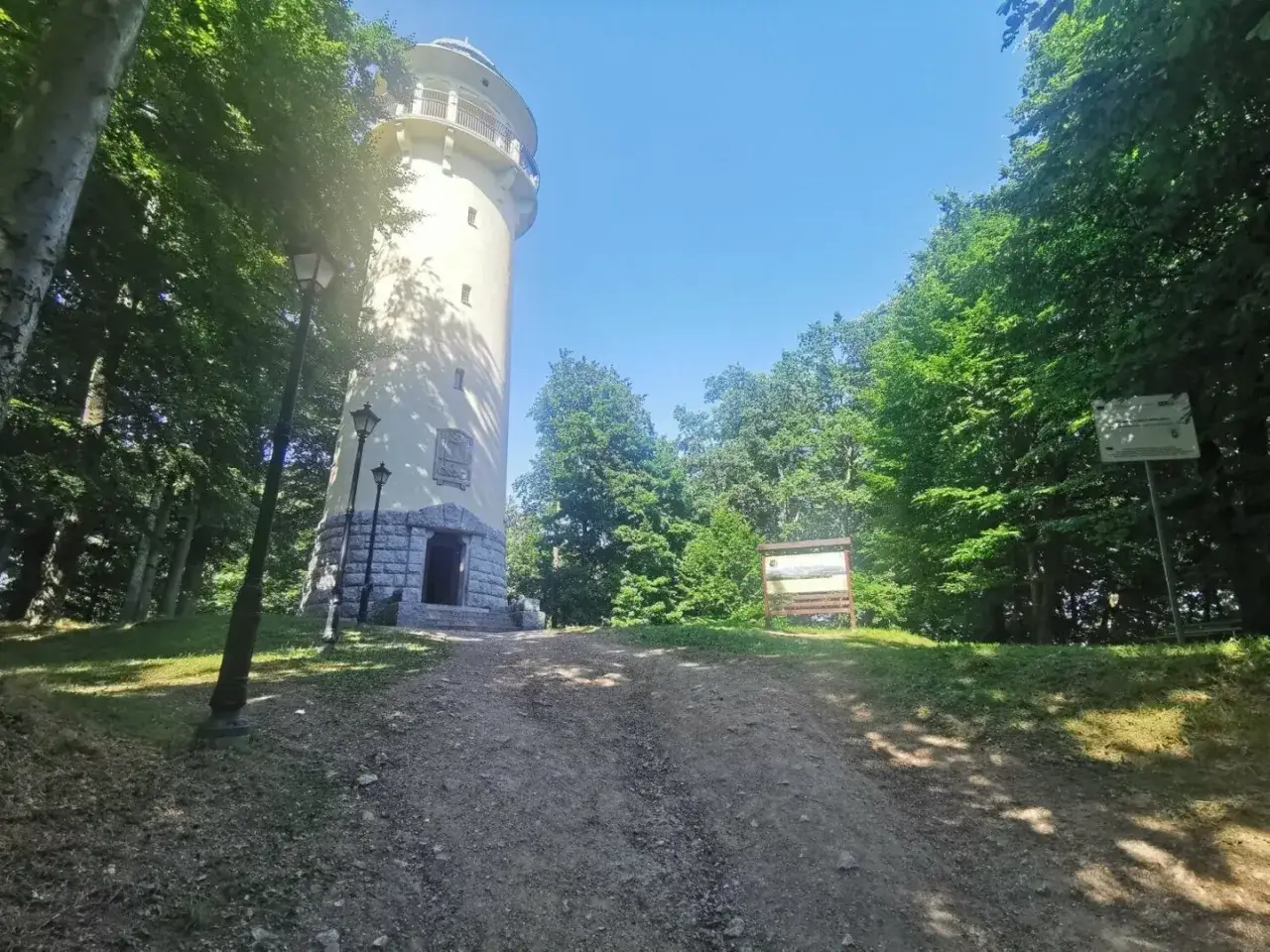 Jelenia Góra wieża widokowa Grzybek panorama